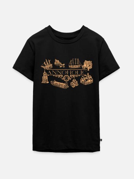 Annoholic - Teenager Premium Bio T-Shirt - Schwarz