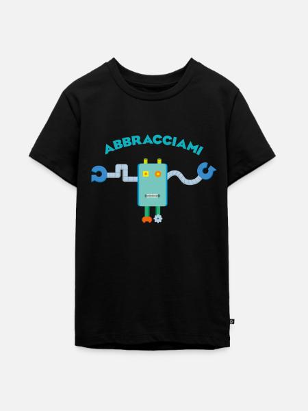 Umarme mich - Teenager Premium Bio T-Shirt - Schwarz
