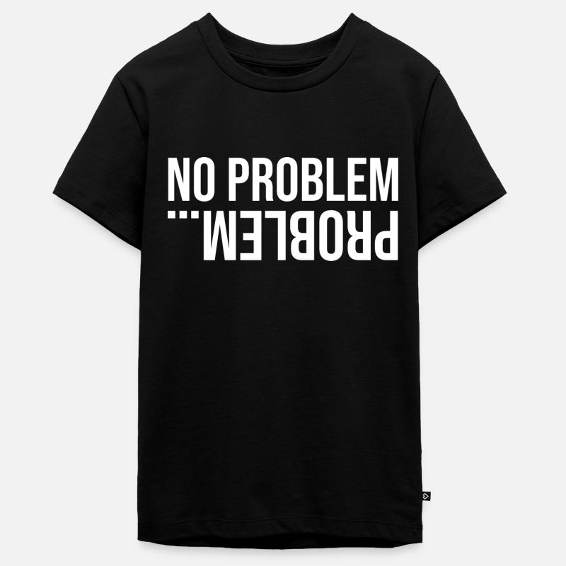 Drôle d' pour dire l'anniversaire d'un cadeau - T-shirt Premium bio Ado - noir