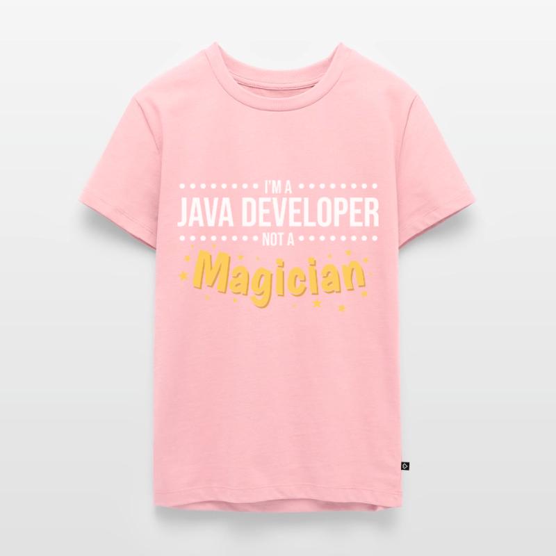 Java Developer Teenager Premium Organic T-Shirt