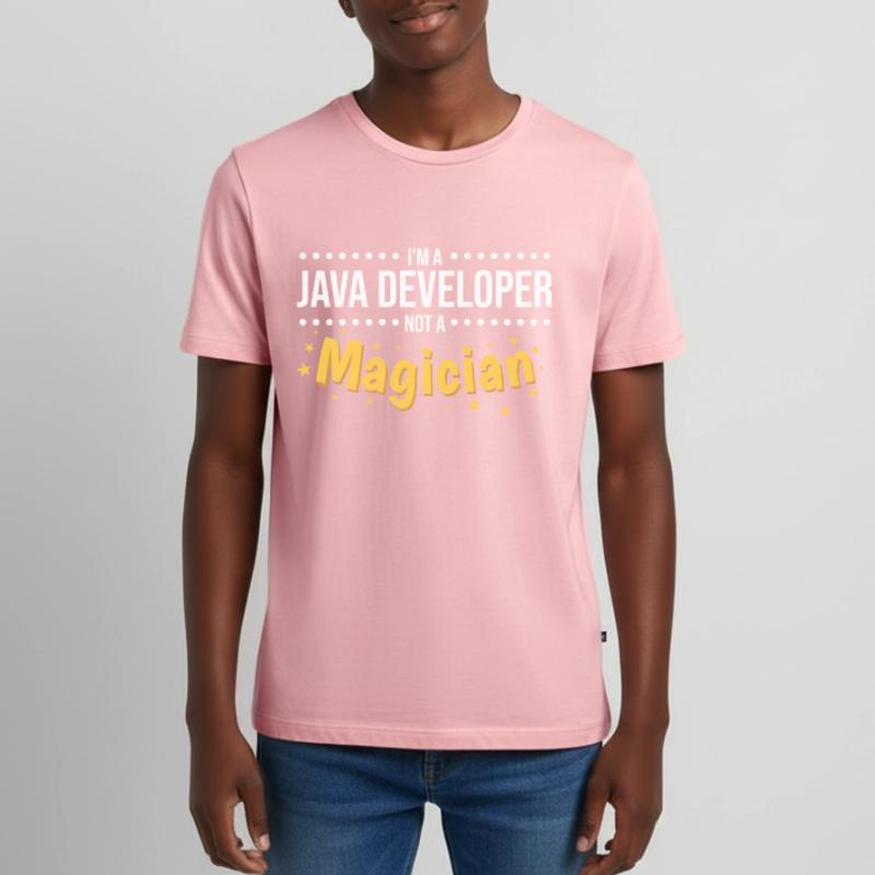 Java Developer Teenager Premium Organic T-Shirt