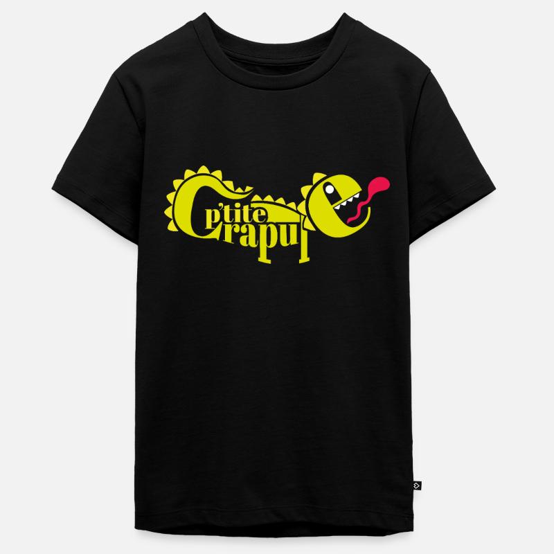 P'TITE CRAPULE - T-shirt Premium bio Ado - noir