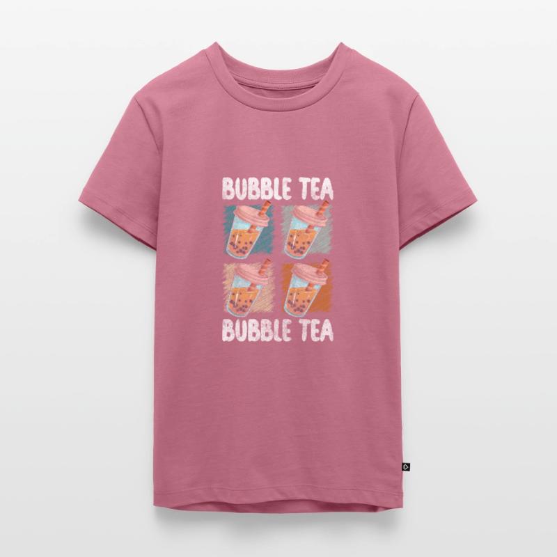 Bubble Tea Taiwan Syrup Refreshment Teenager Premium Organic T-Shirt