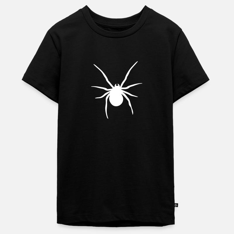 Araignée - Spider - T-shirt Premium bio Ado - noir