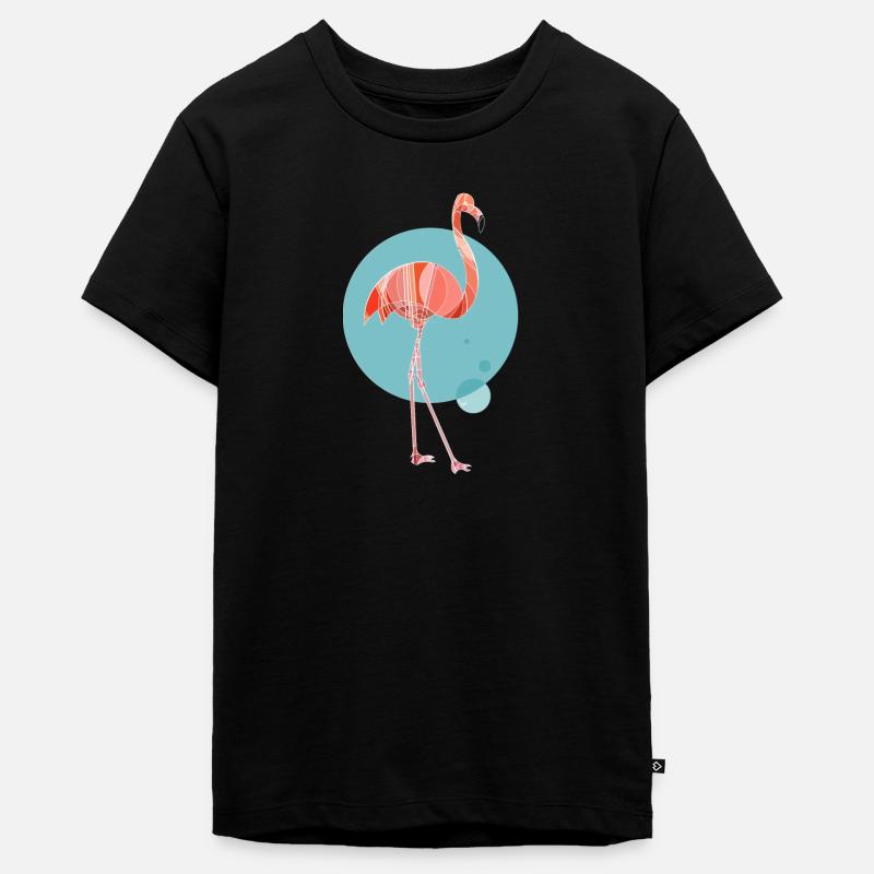 Flamingeo - T-shirt Premium bio Ado - noir