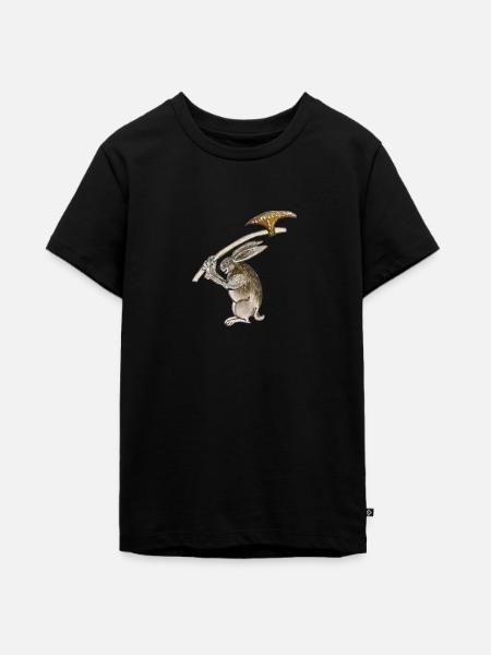 Killer Rabbit - Teenager Premium Bio T-Shirt - Schwarz