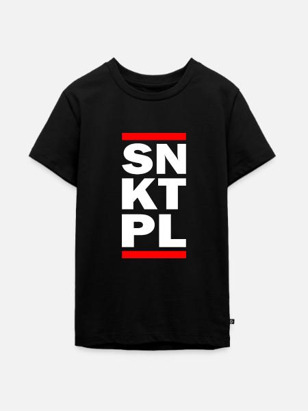 SNKTPL - Teenager Premium Bio T-Shirt - Schwarz