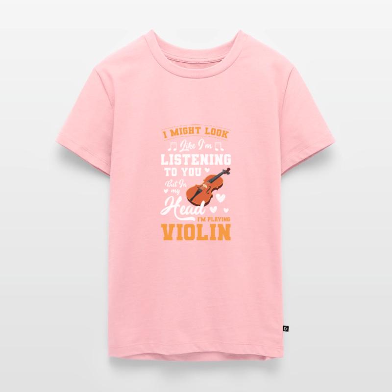 Violin, Instrument, Classical, String Instrument Teenager Premium Organic T-Shirt