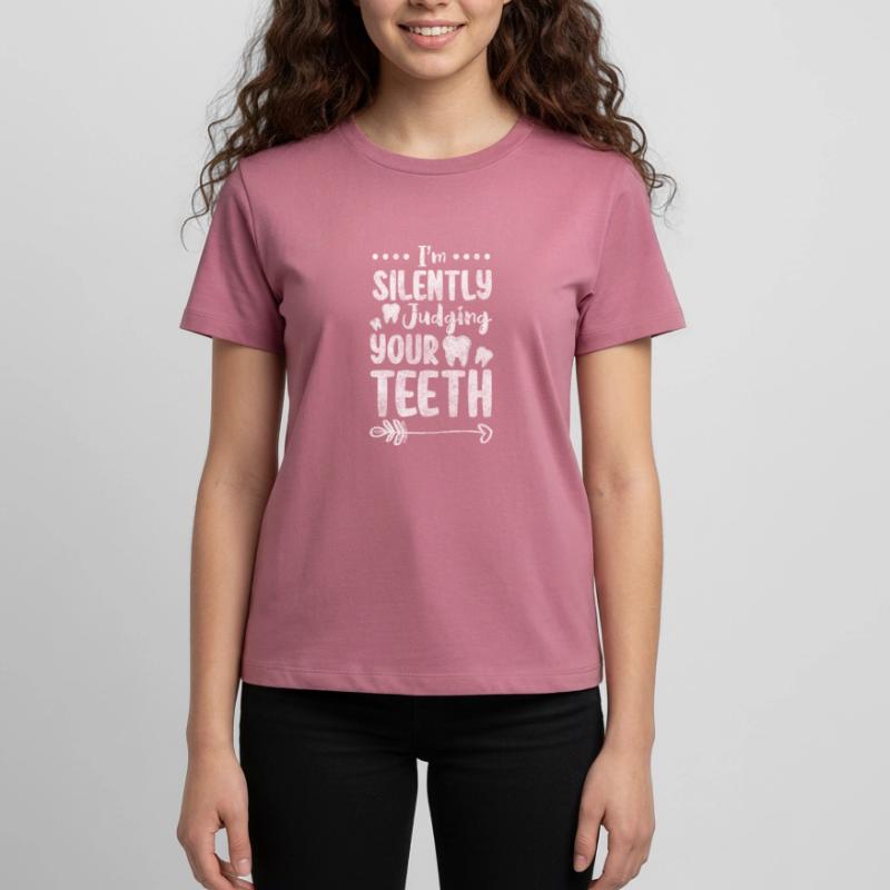 Teeth Vocation Braces Toothpaste Teenager Premium Organic T-Shirt