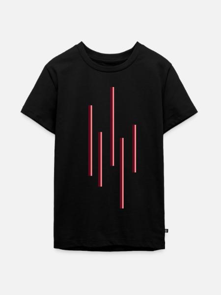 Komposition - Teenager Premium Bio T-Shirt - Schwarz