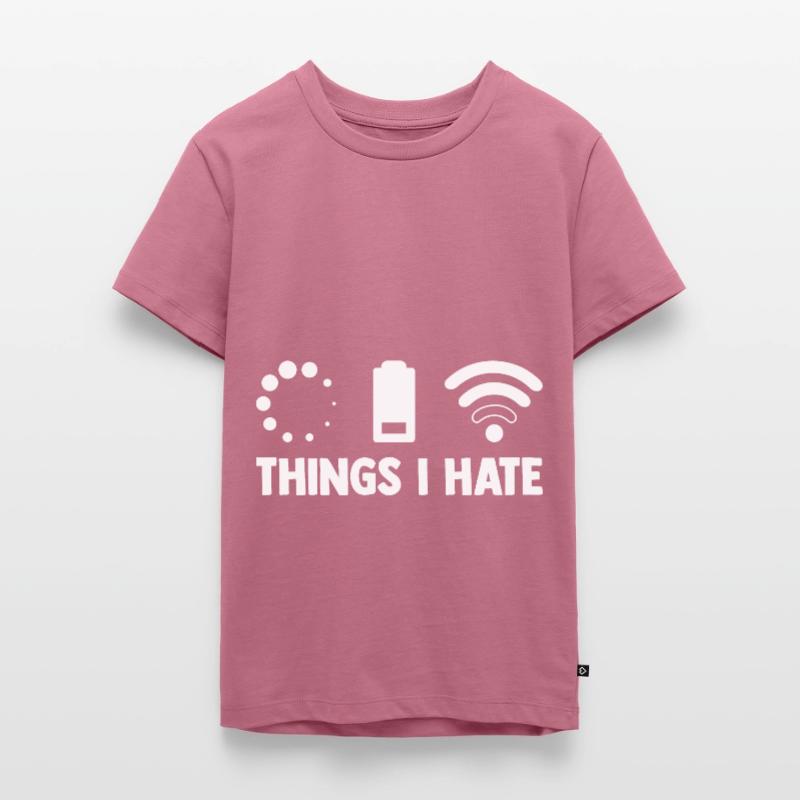 Things I Hate Programmer Coder Coding Developer So Teenager Premium Bio T-Shirt