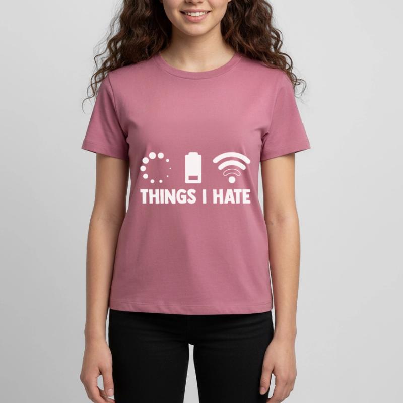 Things I Hate Programmer Coder Coding Developer So Teenager Premium Bio T-Shirt