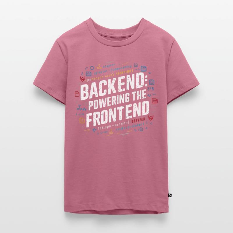 Backend-Entwickler Programmierung Softwareprogrammierer Teenager Premium Bio T-Shirt