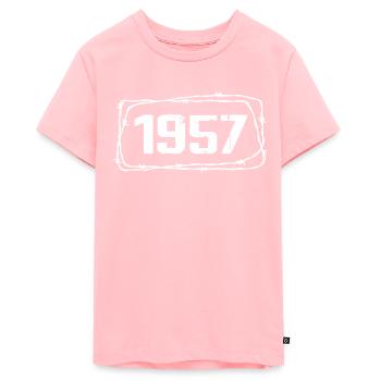 Vintage Made In 1957 - 67 Year Anniversary - Teenager Premium Organic T-Shirt - rose - Front