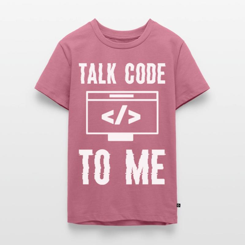Codierung Programmierung Talk Code To Me Teenager Premium Bio T-Shirt