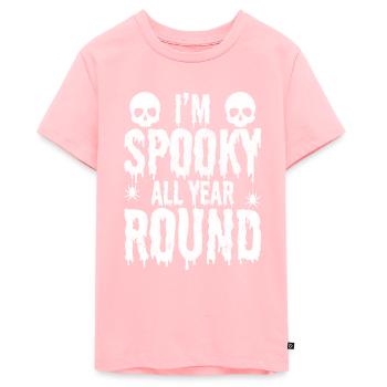 Halloween - T-shirt Premium bio Ado - rose - Devant