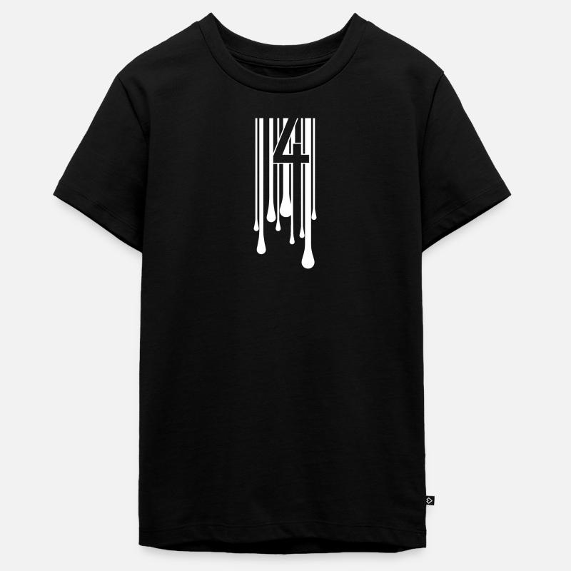 4CODE. Fusion - T-shirt Premium bio Ado - noir
