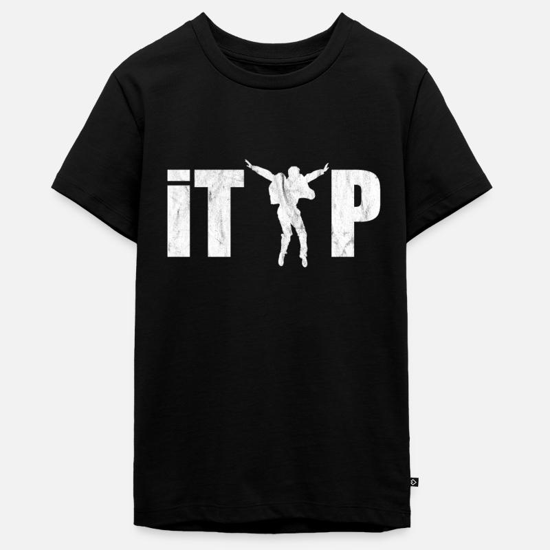 Danseur de claquettes chorégraphié - T-shirt Premium bio Ado - noir