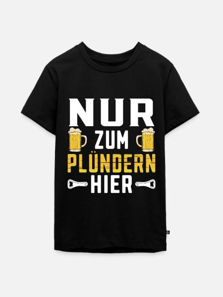 Nachbar Einzug Einweihungsparty Nachbarschaft - Teenager Premium Bio T-Shirt - Schwarz