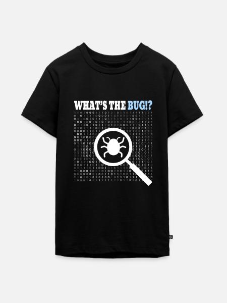 Coding Programmer Coder - Teenager Premium Bio T-Shirt - Schwarz