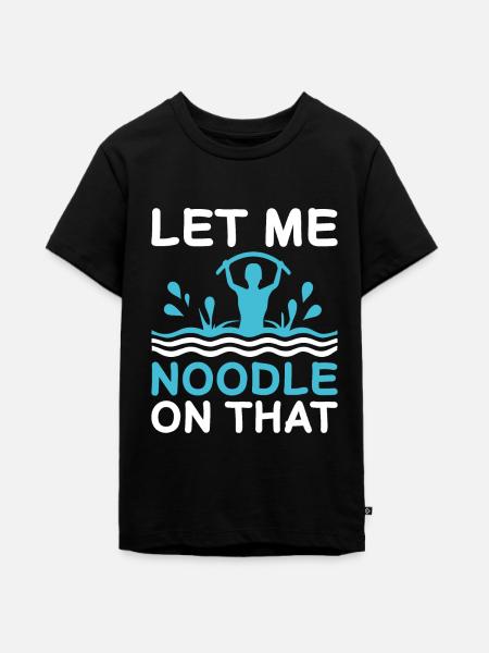 Water Aerobics Instructor - Teenager Premium Bio T-Shirt - Schwarz