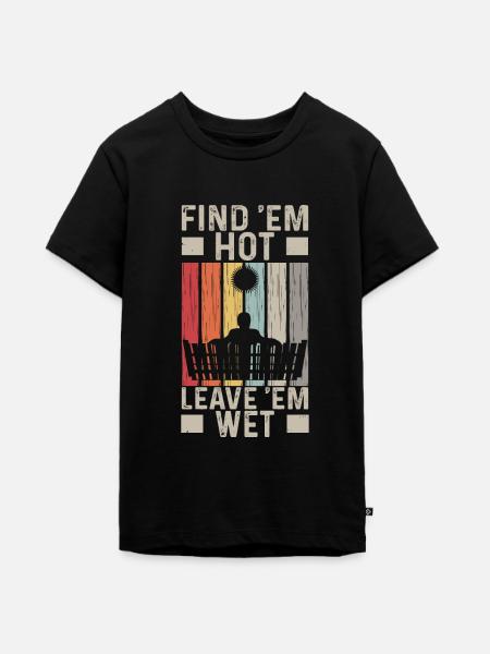 Hot Tub - Teenager Premium Bio T-Shirt - Schwarz