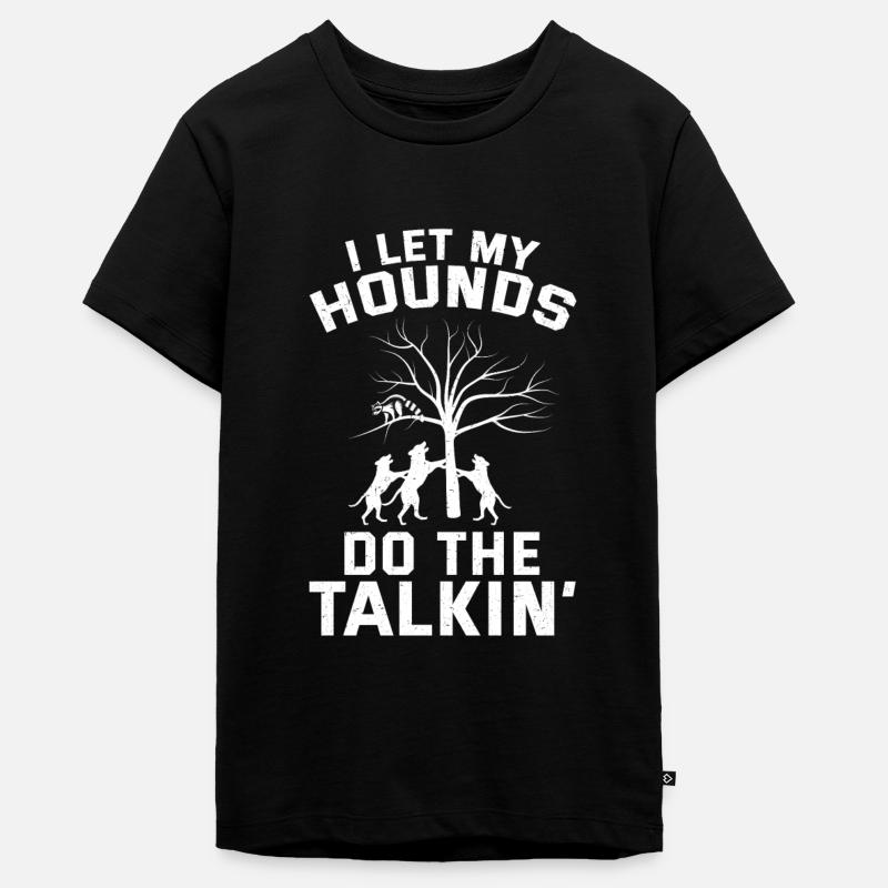 Chasseur de raton laveur Chasseur de raton laveur - T-shirt Premium bio Ado - noir