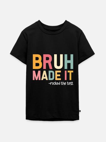Testing Teacher Test Day - Teenager Premium Bio T-Shirt - Schwarz