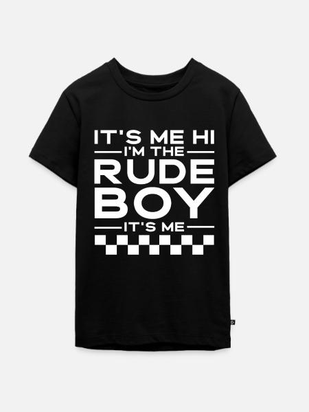Ska boy ska music - Teenager Premium Bio T-Shirt - Schwarz