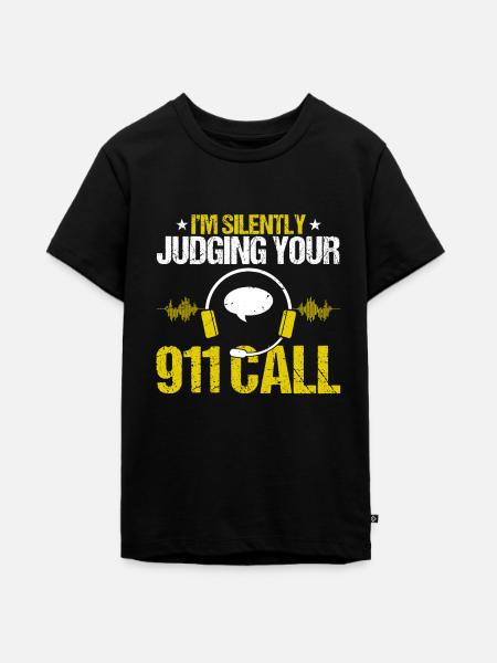 Dispatch Operator - Teenager Premium Bio T-Shirt - Schwarz