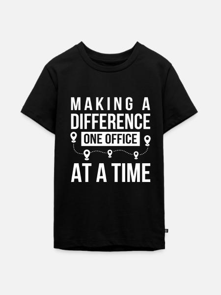 Regional manager - Teenager Premium Bio T-Shirt - Schwarz