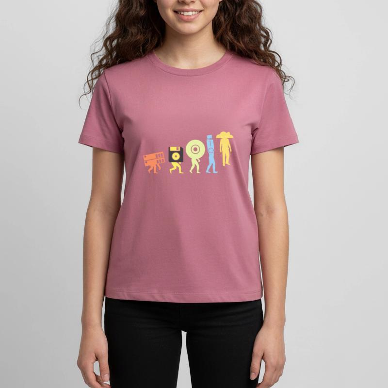 Evolution Datenspeicherung Cloud Programmierung Teenager Premium Bio T-Shirt