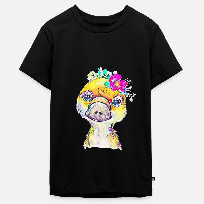 Bec d’abel - T-shirt Premium bio Ado - noir