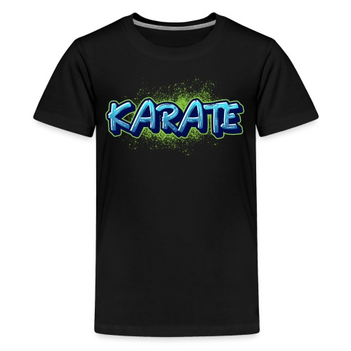 Graffiti Karate - Teenager Premium T-Shirt