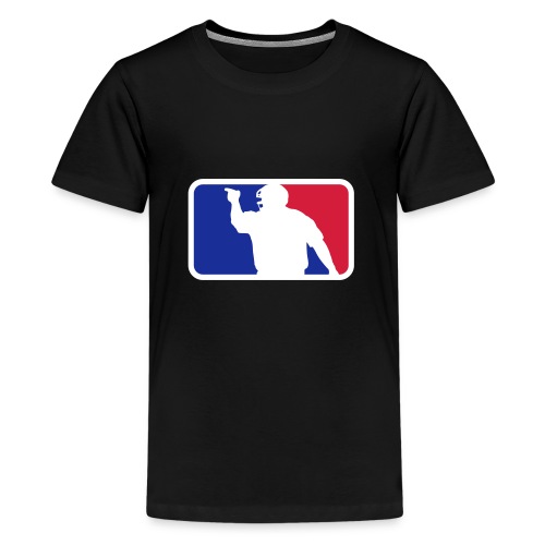 Baseball Umpire Logo - Teenager premium T-shirt