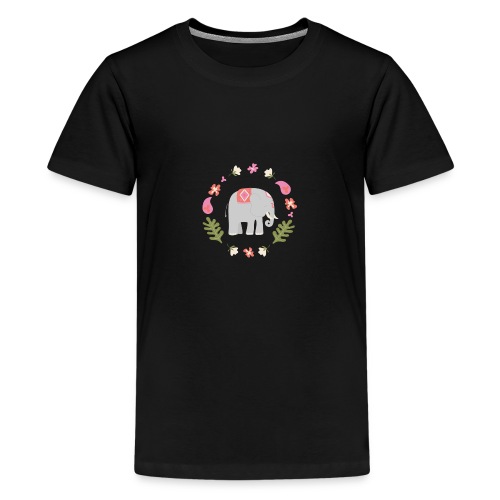 Indian elephant - Maglietta Premium per ragazzi