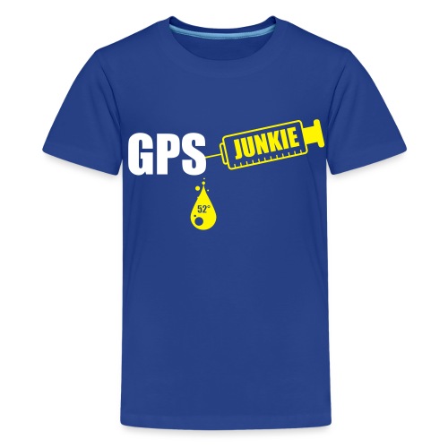 GPS Junkie - 3colors - 2010 - Teenager Premium T-Shirt