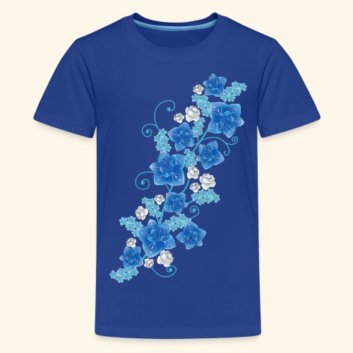 Blue Garden - Camiseta premium adolescente