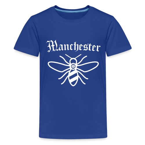 Manchester Little White - Teenager Premium T-Shirt