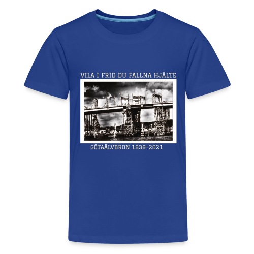 Götaälvbron 1939-2021 - Premium-T-shirt tonåring