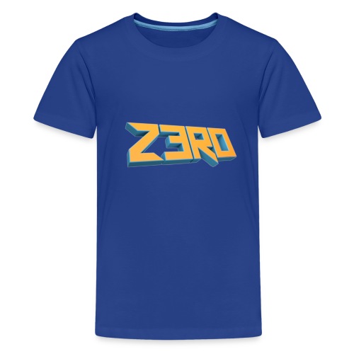 The Z3R0 Shirt - Teenage Premium T-Shirt