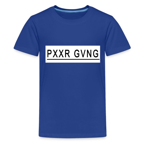 PXXR GVNG - Camiseta premium adolescente