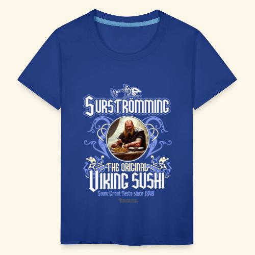 Surströmming Wikinger Sushi Design - Teenager Premium T-Shirt