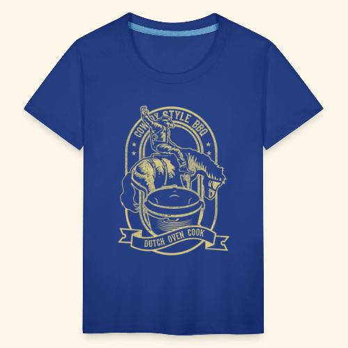 Dutch Oven Cowboy Style BBQ - Teenager Premium T-Shirt