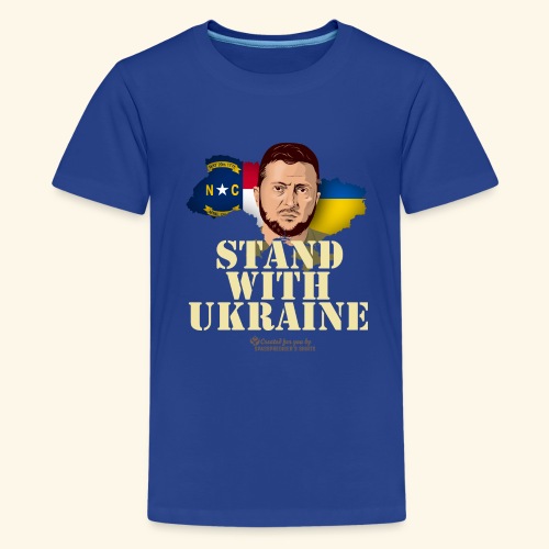Ukraine North Carolina - Teenager Premium T-Shirt