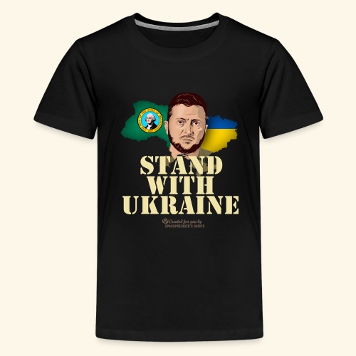 Ukraine Washington - Teenager Premium T-Shirt