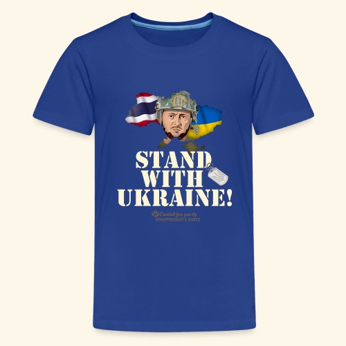 Ukraine Thailand - Teenager Premium T-Shirt