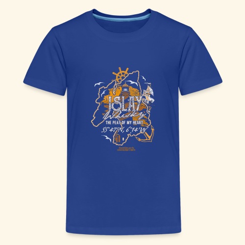 Whisky From Islay Peat Of My Heart - Teenager Premium T-Shirt