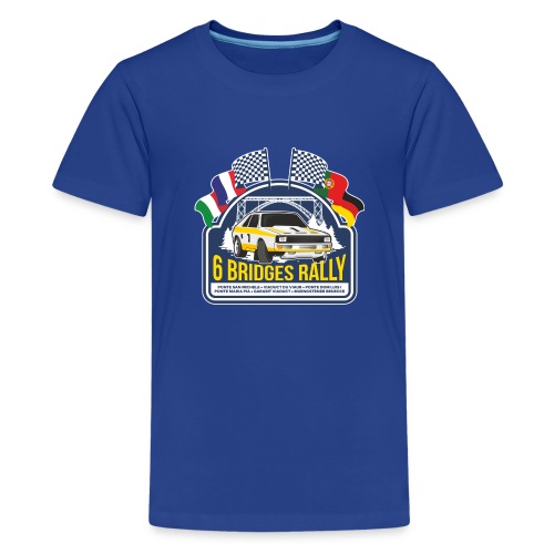 Rally Car Logo - Teenager Premium T-Shirt