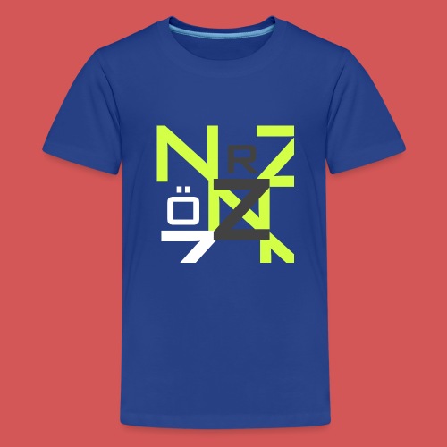 Nörthstat Group™ Clear Transparent Main Logo - Teenage Premium T-Shirt
